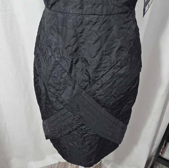 NEW Jean Paul Gaultier for Target Strapless Black Fitted Dress Zip Sz 7 - Picture 7 of 11